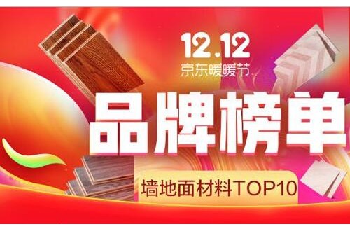 【乐图美居】深受广大消费者喜爱！荣登京东墙地面材料类目TOP